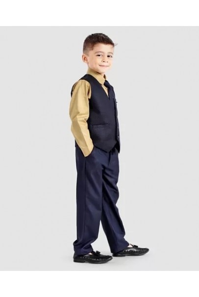 Three Piece Party Suit With Tie